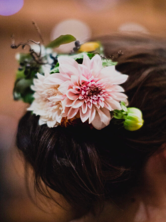 Floral Hair Comb