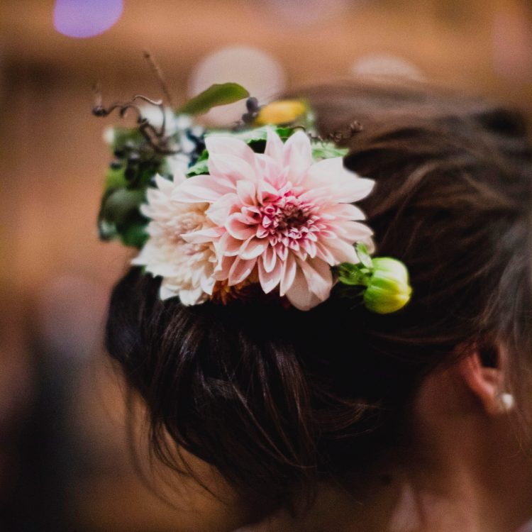 Floral Hair Comb