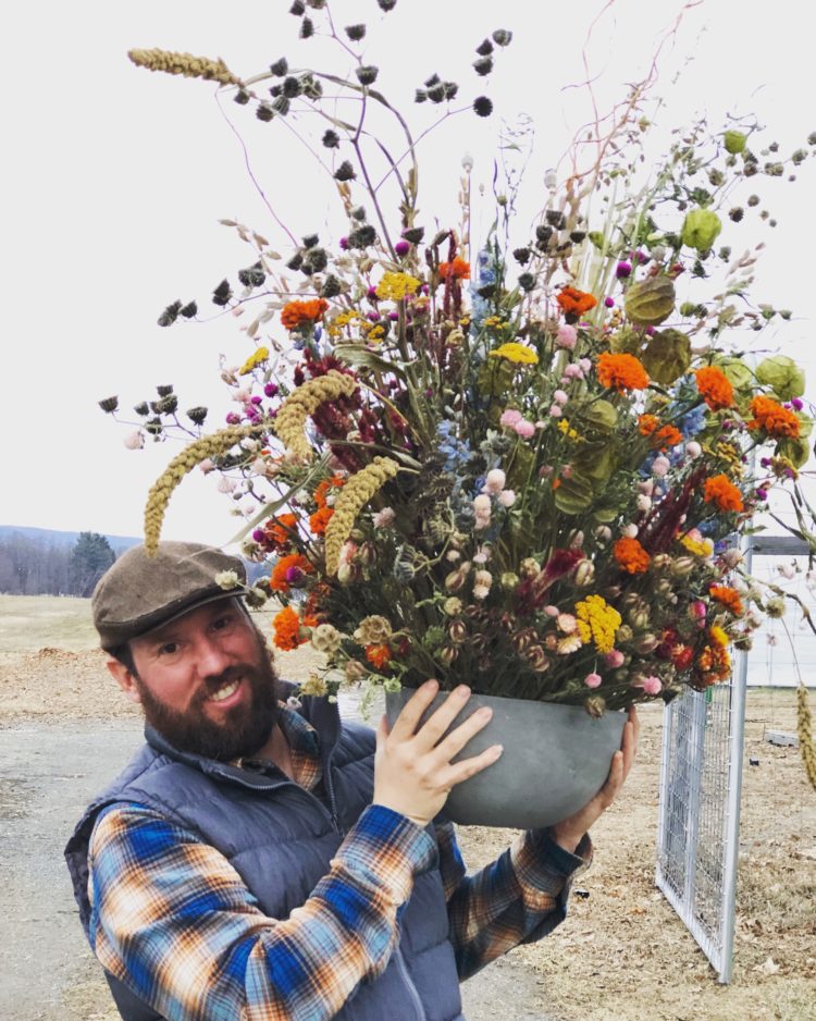 Dried Flower Arrangement - Statement