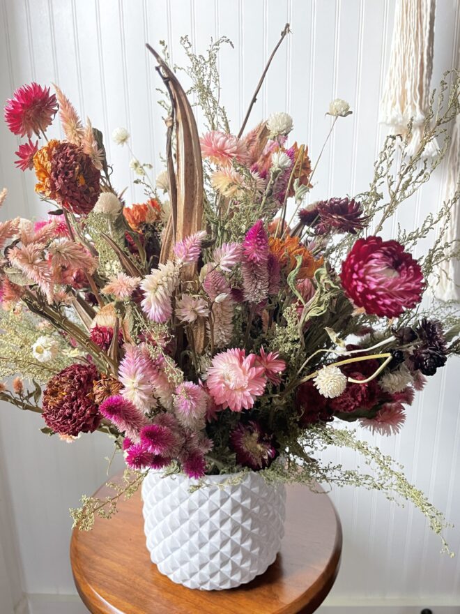 Dried Flower Arrangement - Medium